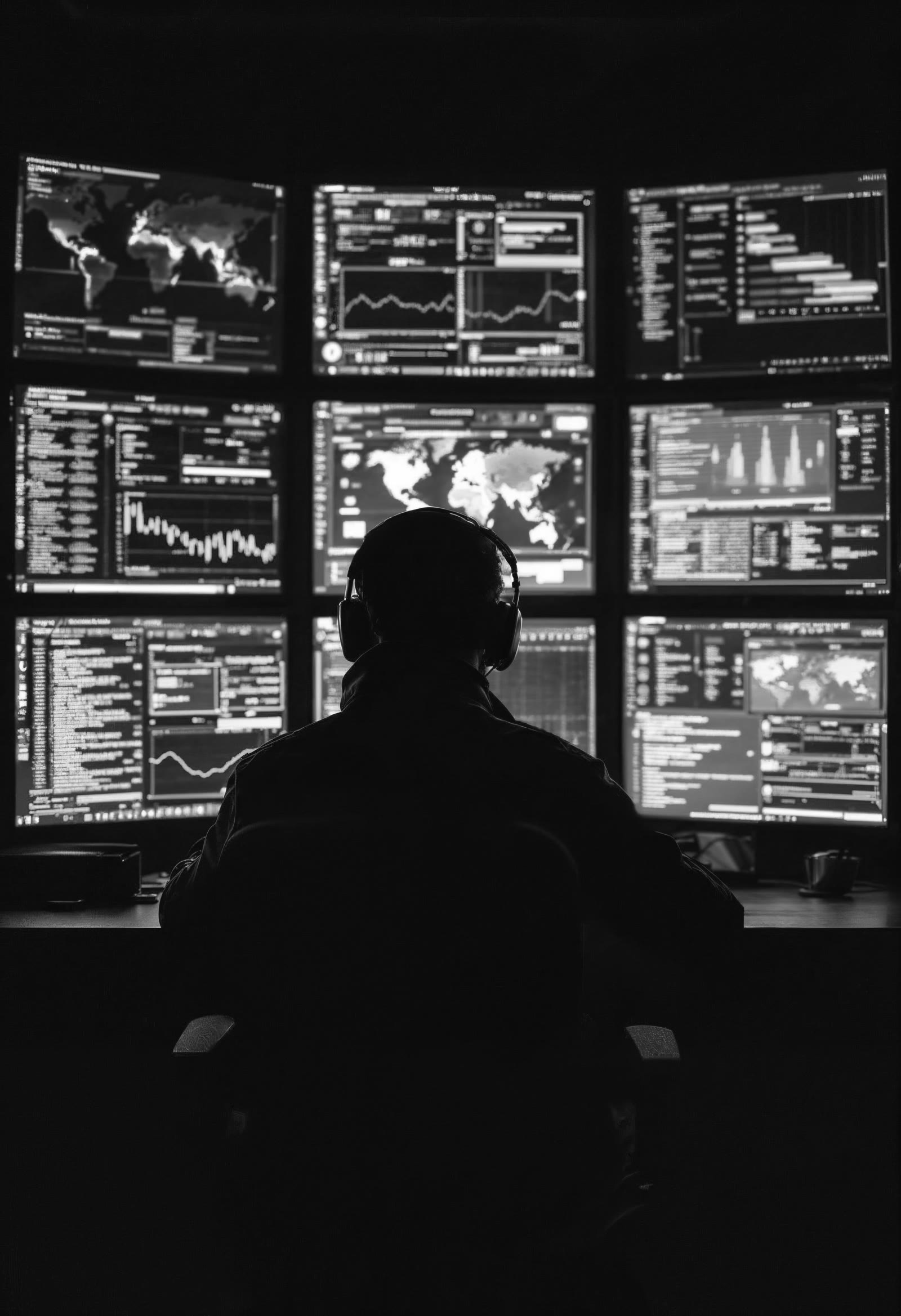 Control room monitoring live data